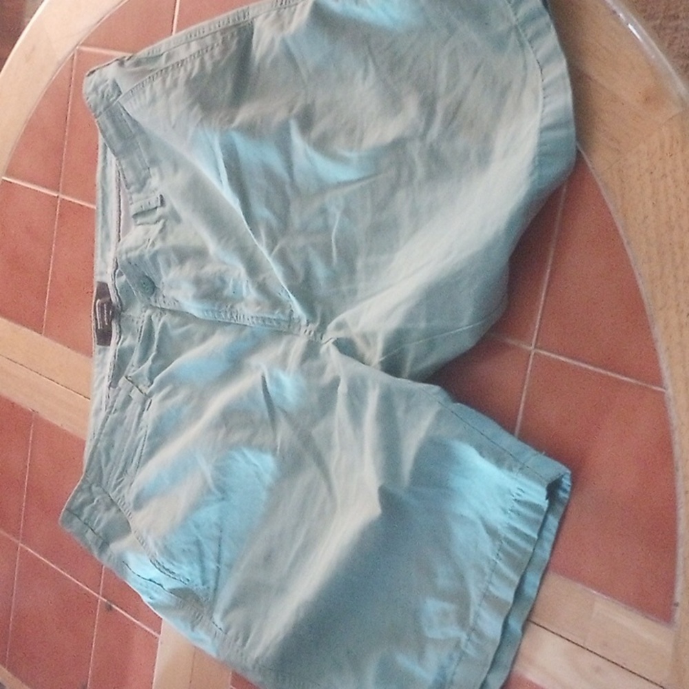 Woolworths mens green khaki shorts